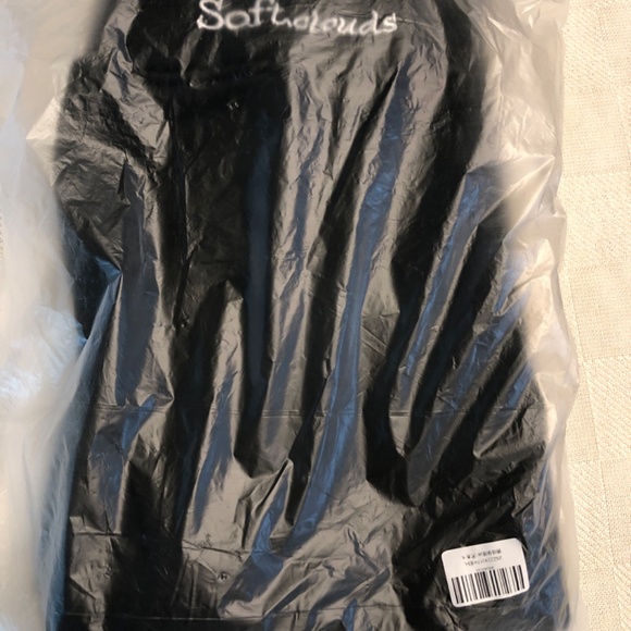 New black Soft clouds Fleece Leggings sz S - Picture 2 of 5